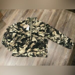 Nike ACG Canwell Glacier Therma-FIT ADV Sherpa Beige Black HJ2683-297 Men Sz M